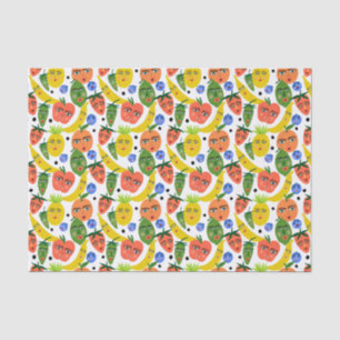 Papel De Seda Espectáculo divertido de ensaladas de frutas