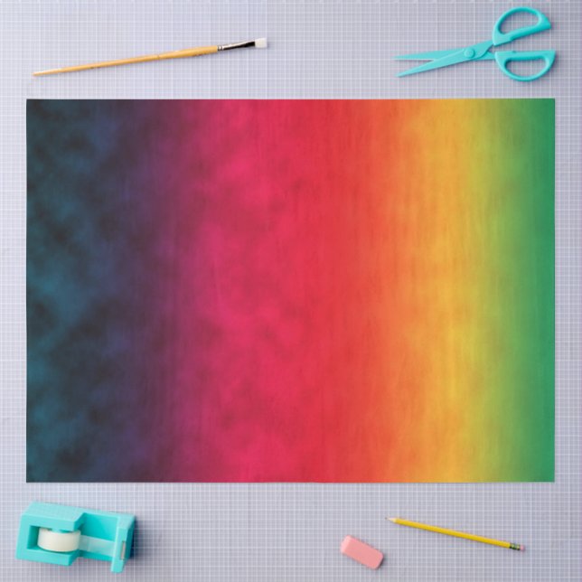 Papel De Seda Espectro Crepúsculo (Artesanía)