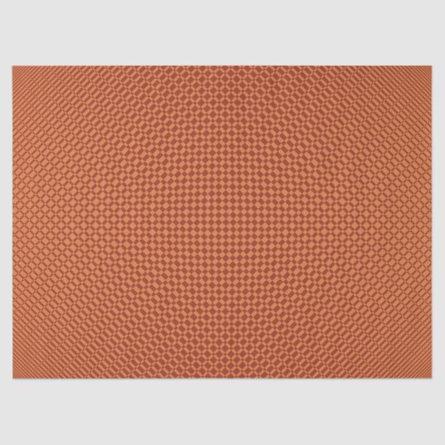 Papel De Seda "Espejo"| Amberglow en Terracotta| (Anverso)