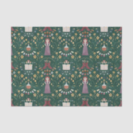 Papel De Seda Espeluznante Bruja Verde de Halloween