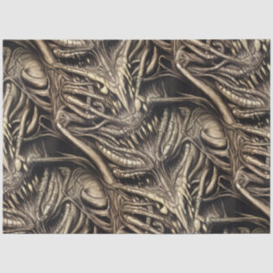 Papel De Seda Espeluznante horror gótico Demon Biomatter