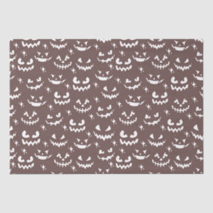 Papel De Seda Espeluznante Linterna de Jack-O' enfrenta Hallowee