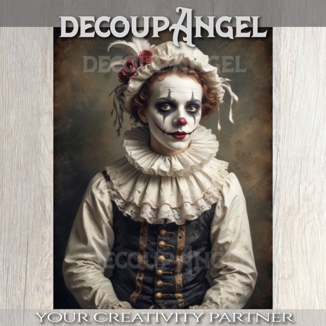 Papel De Seda Esperando el foco de atención - Decoupage - (Subido por el creador)