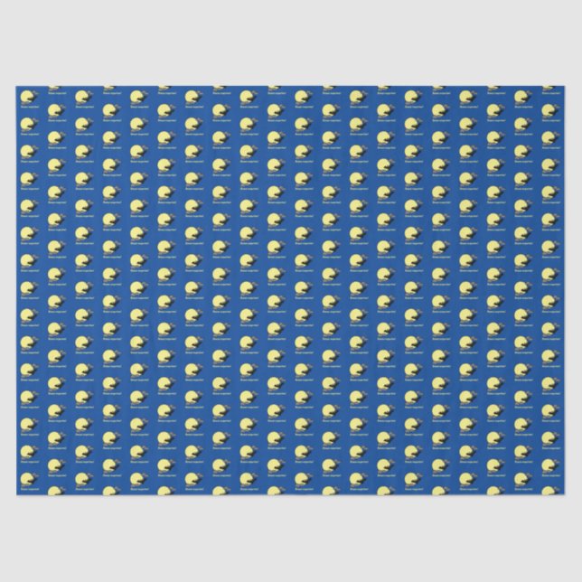 Papel De Seda Esperanto: ¡Bonan vesperton! Luz quitamiedos (Anverso)