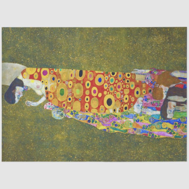 Papel De Seda Esperanza, Gustav Klimt (Anverso)