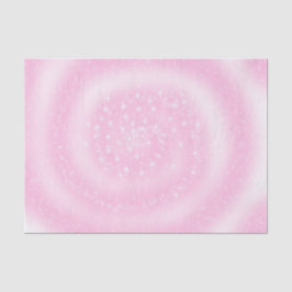 Papel De Seda Espiral estridente de color rosa delgado