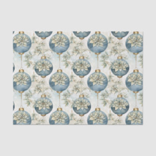 Papel De Seda Esplendor de Navidades Blue Majesty Elegant Blue G