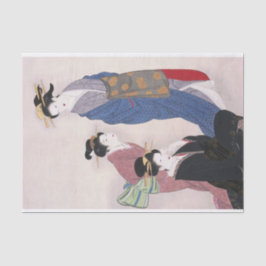 Papel De Seda Esposas de comerciantes de Yamaguchi Soken