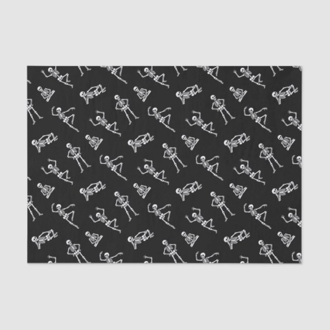 Papel De Seda Esqueletos (Anverso)