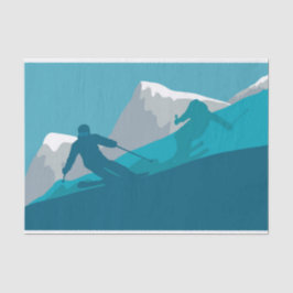 Papel De Seda Esquí alpino