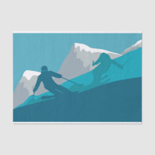 Papel De Seda Esquí alpino