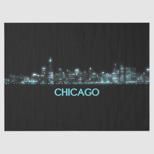Papel De Seda Esquina de Chicago (Anverso)