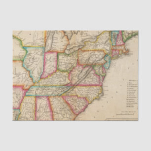 Papel De Seda Estados Unidos 11