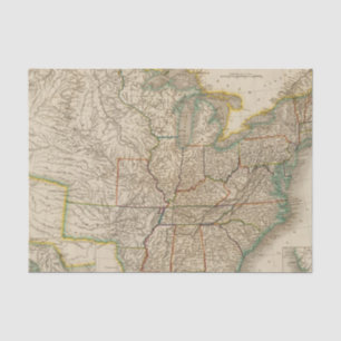 Papel De Seda Estados Unidos 12