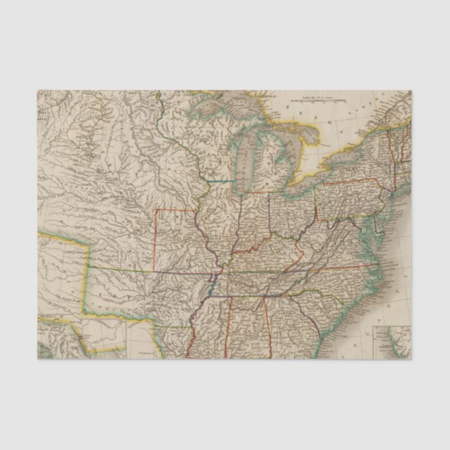 Papel De Seda Estados Unidos 12 (Anverso)