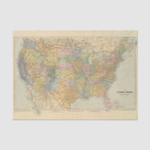 Papel De Seda Estados Unidos 23