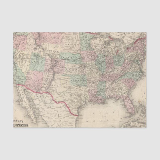 Papel De Seda Estados Unidos 4 (Anverso)