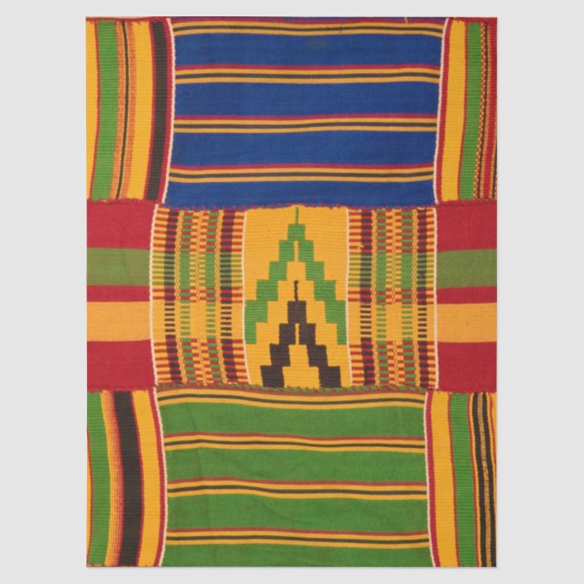 Papel De Seda Estampa Africana (Anverso)