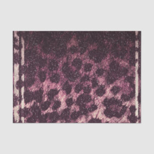 Papel De Seda Estampado Animal Exótico Leopardo Guepardo Brillan