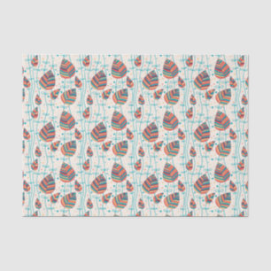Papel De Seda Estampado de flores 5 2
