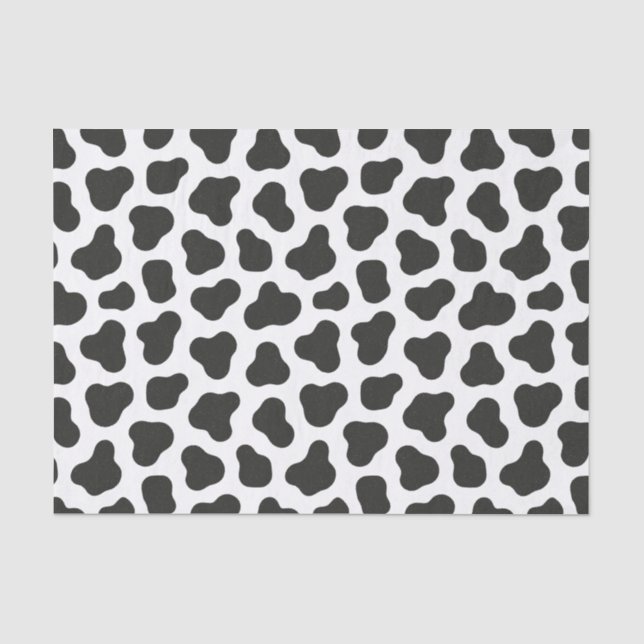 Papel De Seda Estampado de Vaca (Anverso)