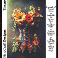 Estampado floral otoñal Basque DF7LF Decoupage
