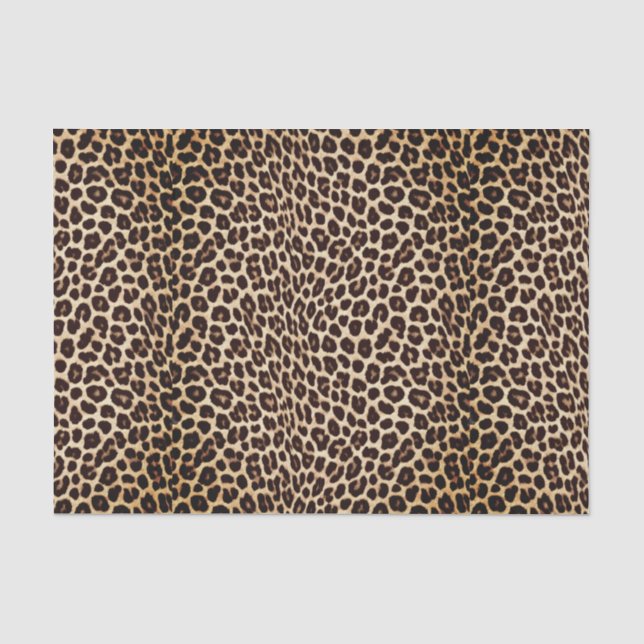 Papel De Seda estampado leopardo  (Anverso)
