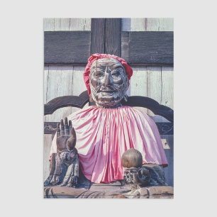 Papel De Seda Estatua budista Pindola Bharadvaja - Nara, Japón