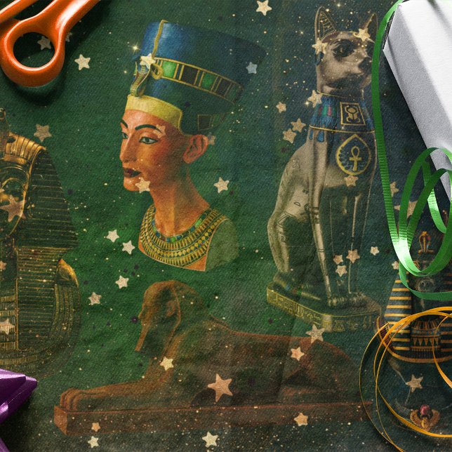 Papel De Seda Estatua de Egipto (Subido por el creador)