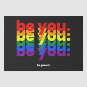 Papel De Seda Estén orgullosos del orgullo LGBTQ Lesbiana arcoir