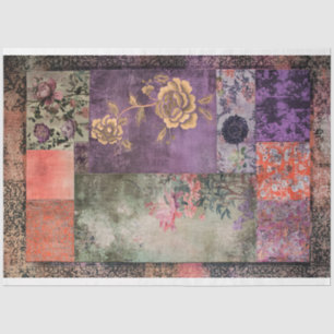 Papel De Seda Estética Oriental Chinoiserie Patrones de dibujos 