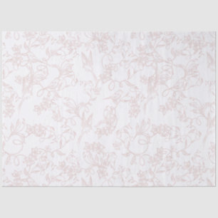 Papel De Seda Estilo de Empaquetado Femenino Pink Allure Blush