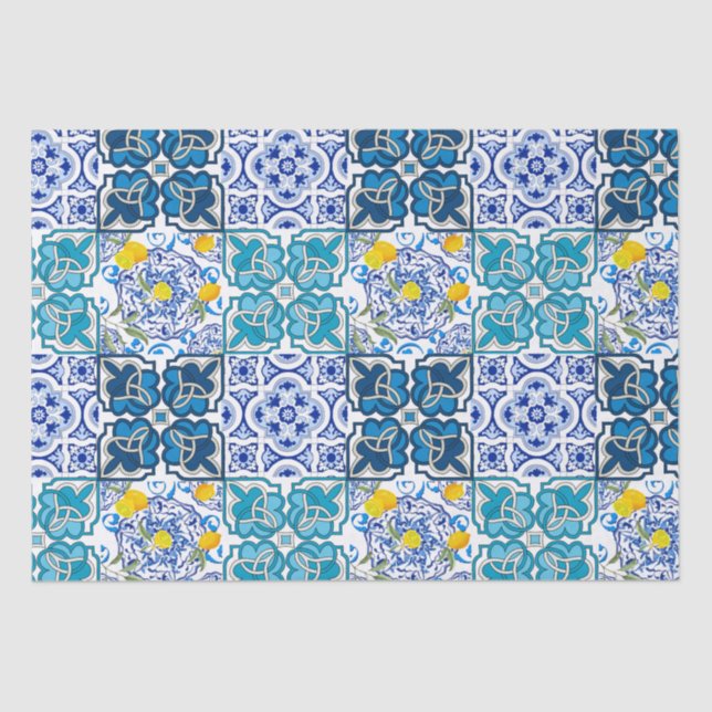 Papel De Seda estilo italiano, vibrante           (Anverso)