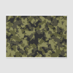 Papel De Seda Estilo militar de camuflaje