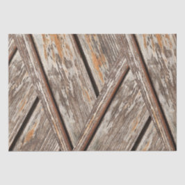 Papel De Seda Estilo rústico chevron geométrico textura de mader