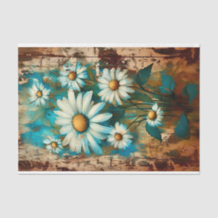 Papel De Seda Estilo Rústico Chic Desgastado Decoupage de Margar