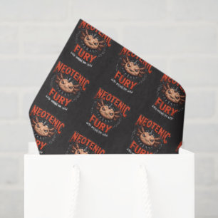 Papel De Seda Estilo vintage de los 90 Axolotl Skateboard Rad ne