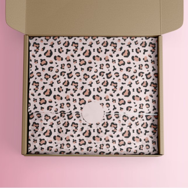 Papel De Seda Estiloso paquete comercial de impresión de leopard (Subido por el creador)