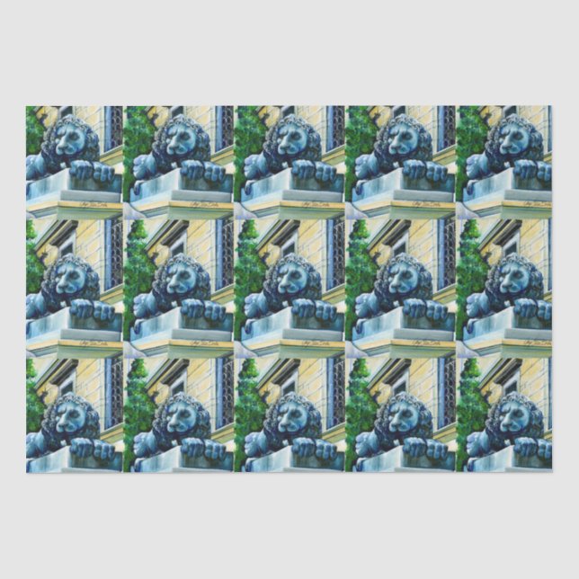 Papel De Seda Estimado Felino (Anverso)
