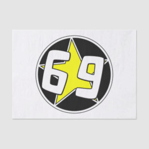 Papel De Seda Estrella amarilla 69