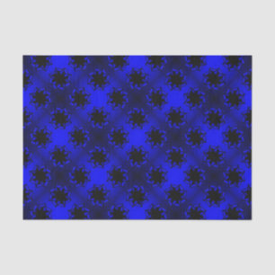 Papel De Seda Estrella azul gradiente azul