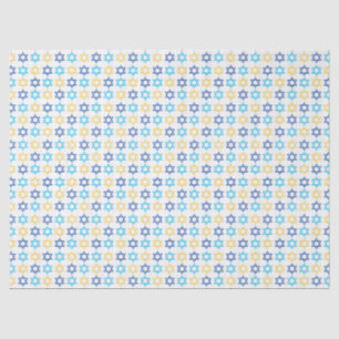 Papel De Seda Estrella de David de Hanukkah