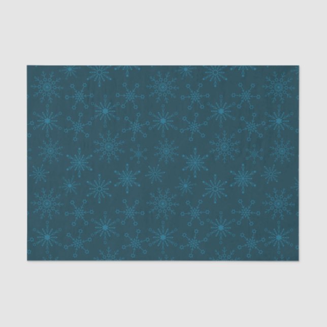 Papel De Seda Estrella de David Snowflakes (Anverso)