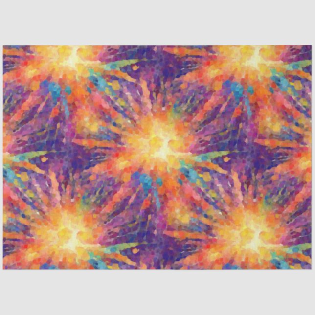 Papel De Seda Estrella explosiva (Anverso)