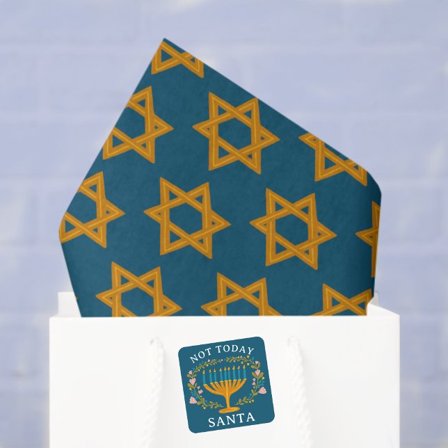 Papel De Seda ESTRELLA HANUKKAH DEL bar de vacaciones judío de D (HANUKKAH STAR OF DAVID Jewish Holiday Bar Mitzvah Tissue Paper
)