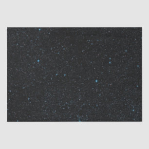 Papel De Seda Estrellas Azules Espacio Oscuro