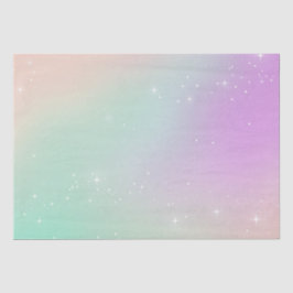 Papel De Seda Estrellas de color caramelo de algodón, arco iris 