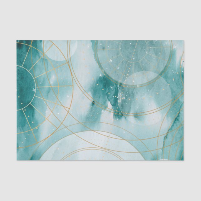 Papel De Seda Estrellas de graduación mágica II (Anverso)