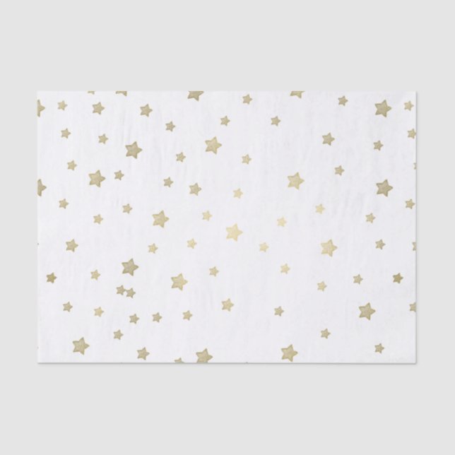 Papel De Seda Estrellas de oro (Anverso)