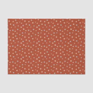 Papel De Seda Estrellas de vacaciones dispersas dibujadas a mano